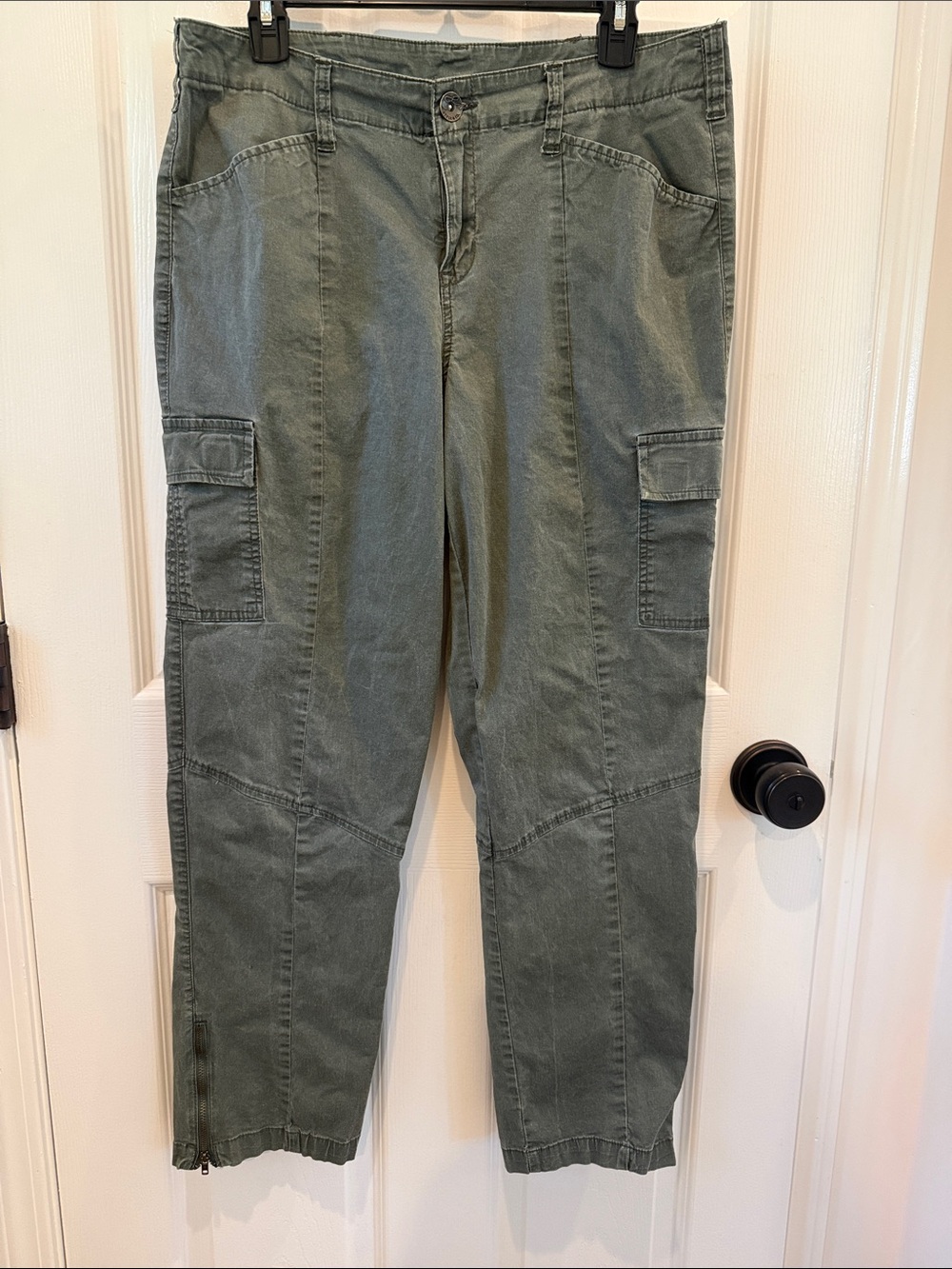 Style & Co. Olive Green Relaxed Cargo Pants